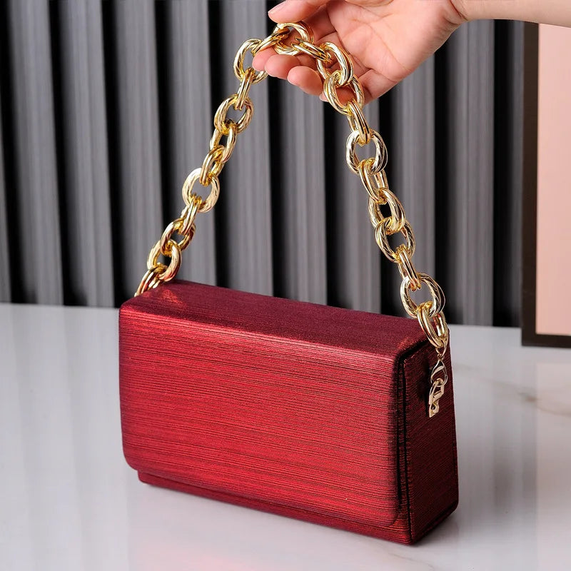 Orange Square Bag PU Fashion Purses and Handbags Luxury Designer Side Shoulder Bag Woman Brand Cell Phone Wallets High Quality