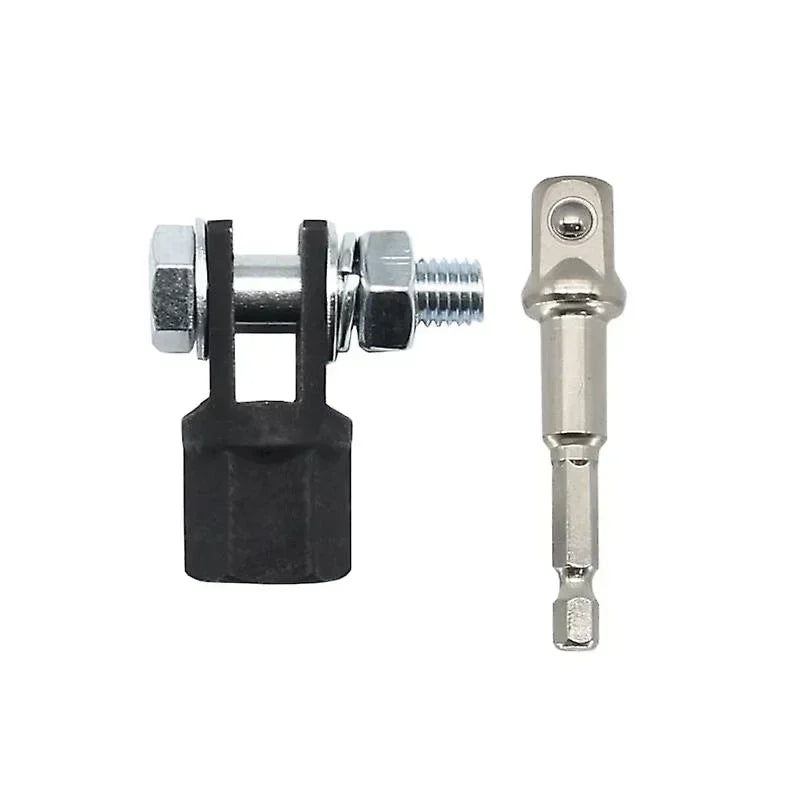 1/2 Inch Scissor Jack Adapter Chrome Vanadium Steel Ratchet Socket Wrench Auto Truck Tire Replacement Tool