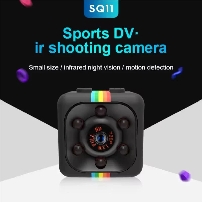 HD Mini Camera 1080P Portable Small Nanny Cam Video Voice Mini DV Recorder Indoor Covert Security Camera For Home Office