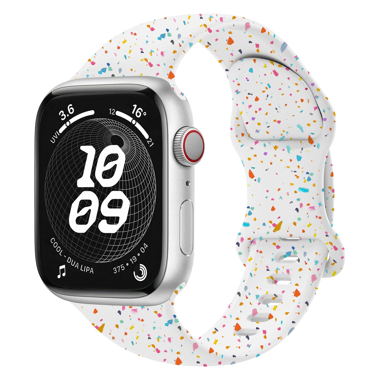 Silicone Strap for Apple watch band 40mm 41mm 45mm 44mm 46mm 49mm 42mm Breathable bracelet iwatch Series 11 10 9 8 SE 3 Ultra 2