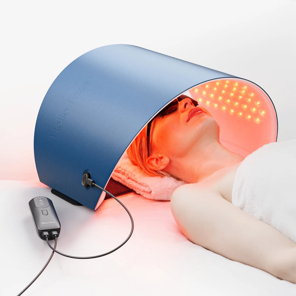 Hello Face L6 LED Light Mask 720pcs 630nm Red Light & 850nm NIR Light Skin-friendly Fabric Body Care Machine