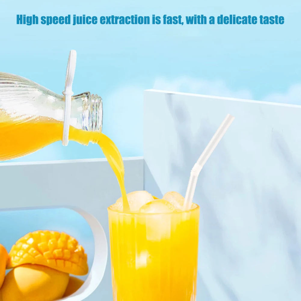 500ml Citrus Juicer Rechargeable Electric Fruit Juicer Machine 6 Blades Personal Blender for Juices Shakes Smoothies