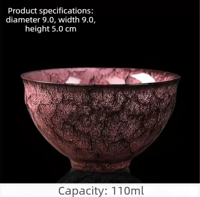 Kiln Transforms The Master's Cup Ceramic Coffee Mug Simplicity Household Kung Fu Teacup Creative Tasting Cup Personal Single Mug