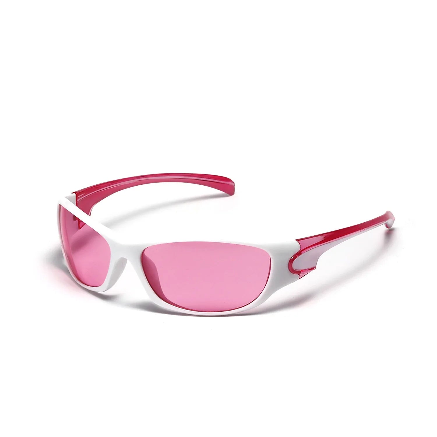 2025 New Silver SPORT Sunglasses Men Women Retro Punk Cycling Trendy Sun Glasses For Male Shades Goggle Outdoor Y2K