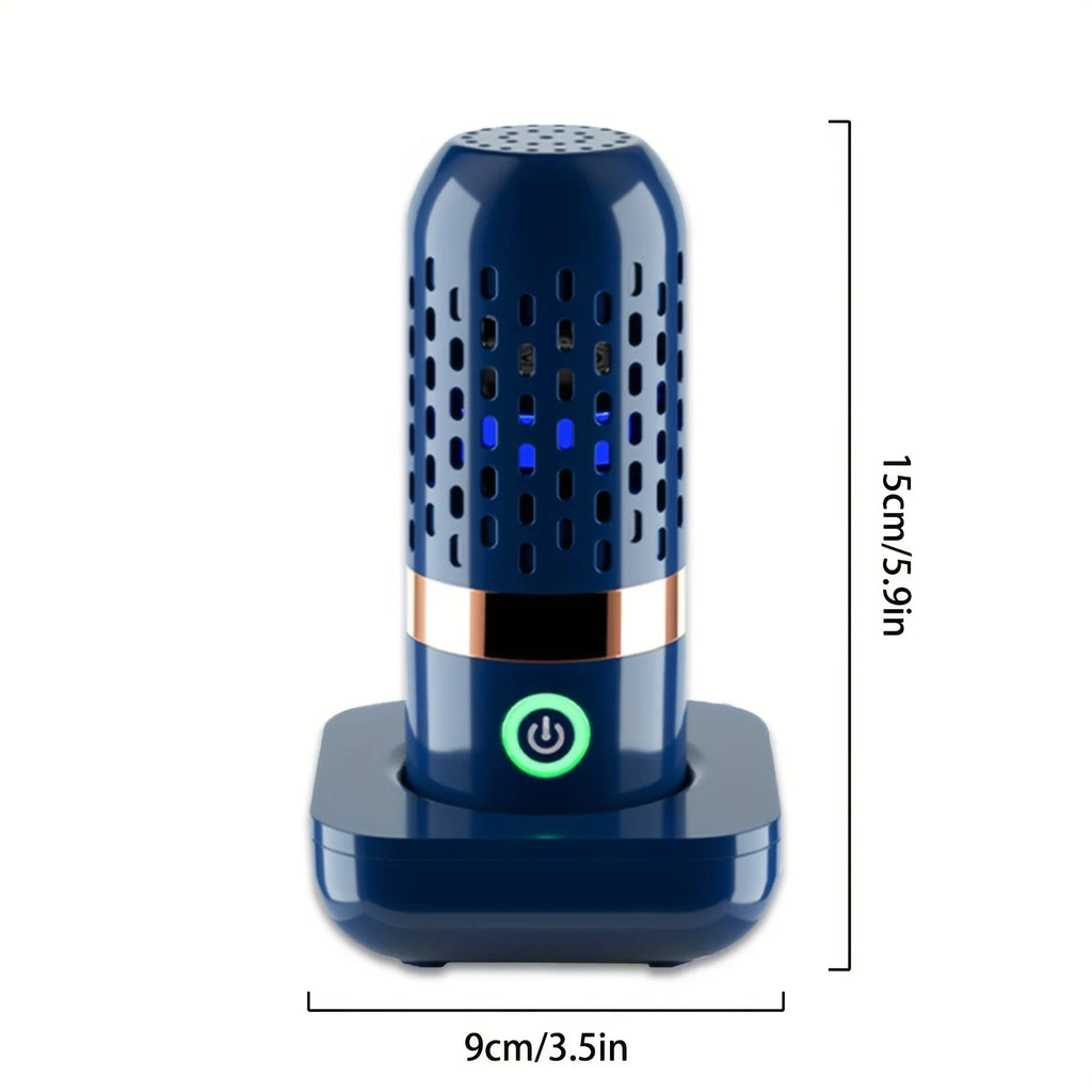 Vegetable and Fruit Cleaning Machine, Fruit and Vegetable Washer, Fruit Cleaner, Fruit Purifier, Waterproof Fruit Cleaning Device Using Oh Ion Purification Technology, 250 Minutes of Working Time and Wireless Charging, for Cl
