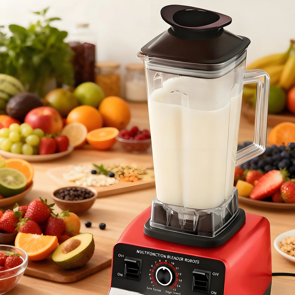 Safe BPA-Free Blender with Jar – Great for Smoothies & Beverages, Comes with 6 Useful Tools