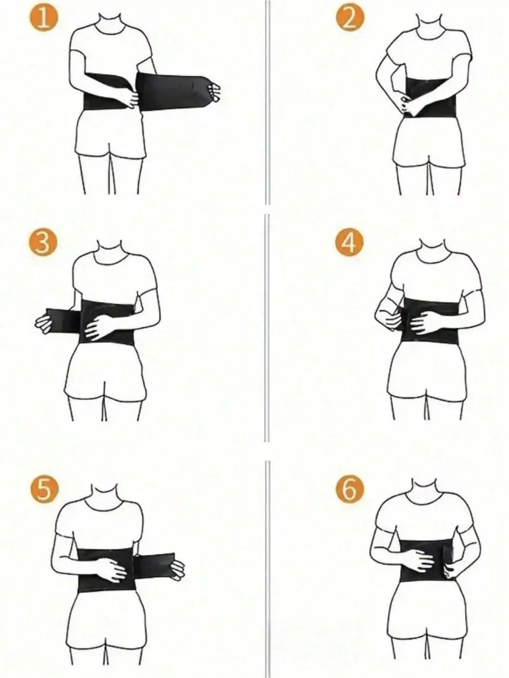 2026Magnetic Self-Heating Back Support Belt, Waist Massage Belt With 4 Steel Plates For Sport Fitness Men And Women