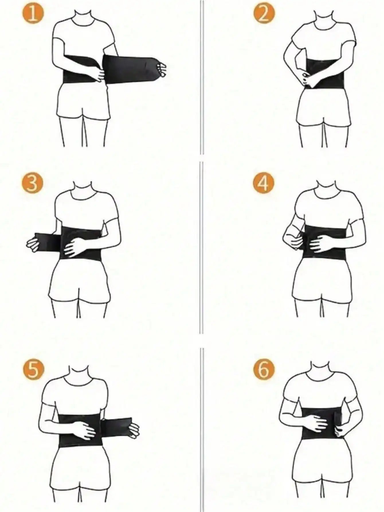 2026Magnetic Self-Heating Back Support Belt, Waist Massage Belt With 4 Steel Plates For Sport Fitness Men And Women