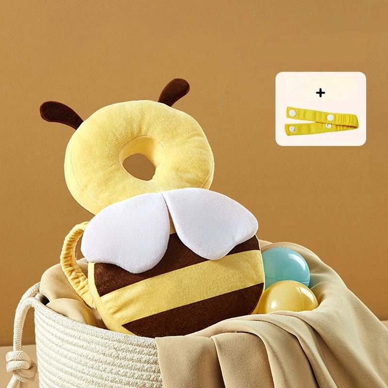 Little Bee Baby Head Protection Pillow Breathable Anti Fall Hat Suitable for Infant Children's Head Back Protector Safe Bibi