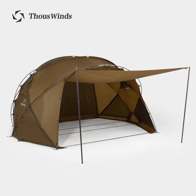 Thous Winds CNC Family Camping Tent Accessories Outdoor Camp Tent 20D Ripstop Nylon Both Side Silicon Lightweight Tents