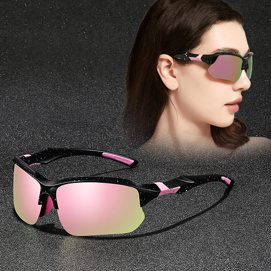Fashion UV400 Safety Goggles Men Women Running Mountaineering Hiking Bicycle MTB Eyewear Outdoor Sports Protective Glasses