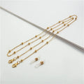 Fashion Reading Glasses Chain for Women Metal Sunglasses Cords Eyeglass Lanyard Hold Straps Eyewear Retainer