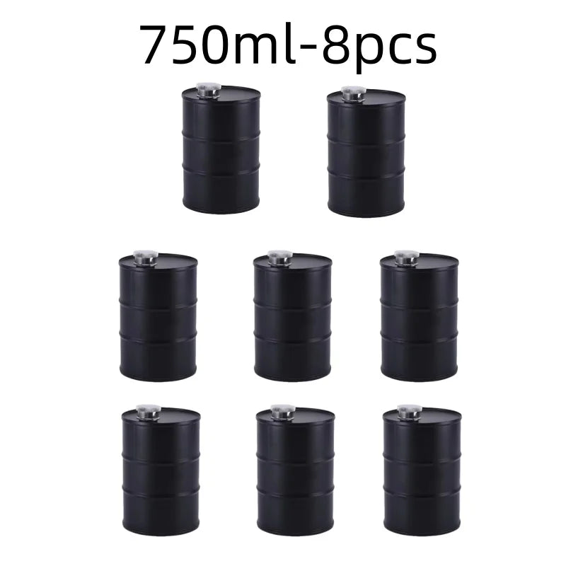 1Pc 25oz Water Bottle Drums Whisky  Portable Stainless Steel Hip Flask