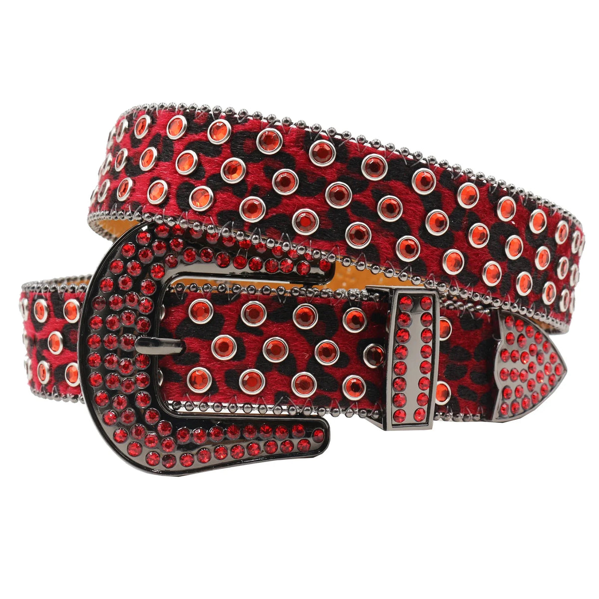 Hot Rhinestone Belts Studded Skull Lether Belts for Women Luxury Designer Brand Strap For Jeans Suppliers White Black