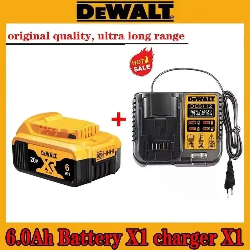 DeWALT Original Battery 20V/60V 6Ah 9Ah MAX FlexVolt for DCB606 DCB205 DCB206 DCB209 DCB182 Power Tool