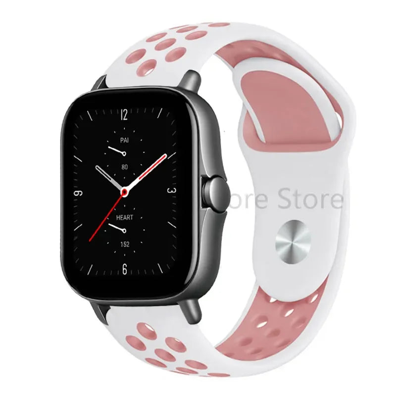 Pride strap For Amazfit GTS 4-3-2e Mini/GTR 4-3-Pro-2 47mm/GTR 2e/stratos 2/3 20mm/22mm Watch band sport Bracelet bip-U-S-lite