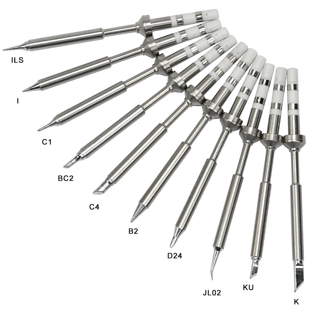 TS101/TS100/T85 Soldering Iron tips Replacement Various models of Tip Electric Soldering Iron Tip K KU I D24 BC2 C4 C1 JL02