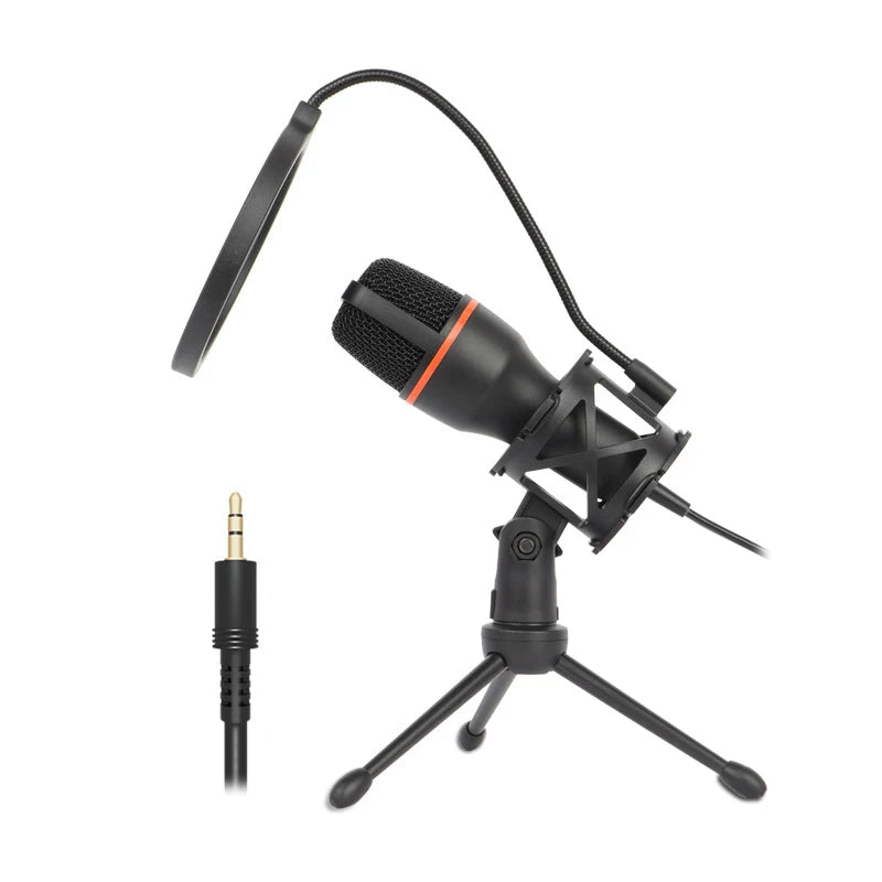 RGB Professional Microphone USB Microfone Condensador Wire Gaming Mic For Podcast Recording Studio Streaming Laptop Desktop PC