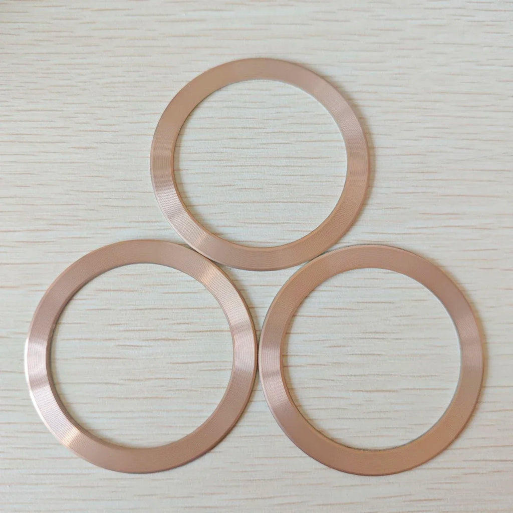 Magnetic Metal Plate Ring for Magsafe Wireless Charger Iron Sheet Sticker Car Phone Holder Magnet Patch for iPhone 15 13 Pro Max