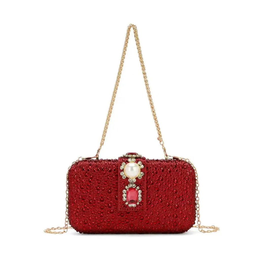 Crystal Shiny Diamond Evening Clutch Purse Wedding Party Banquet Bag Luxury Design Glitter Women Handbag Shoulder Crossbody Bag
