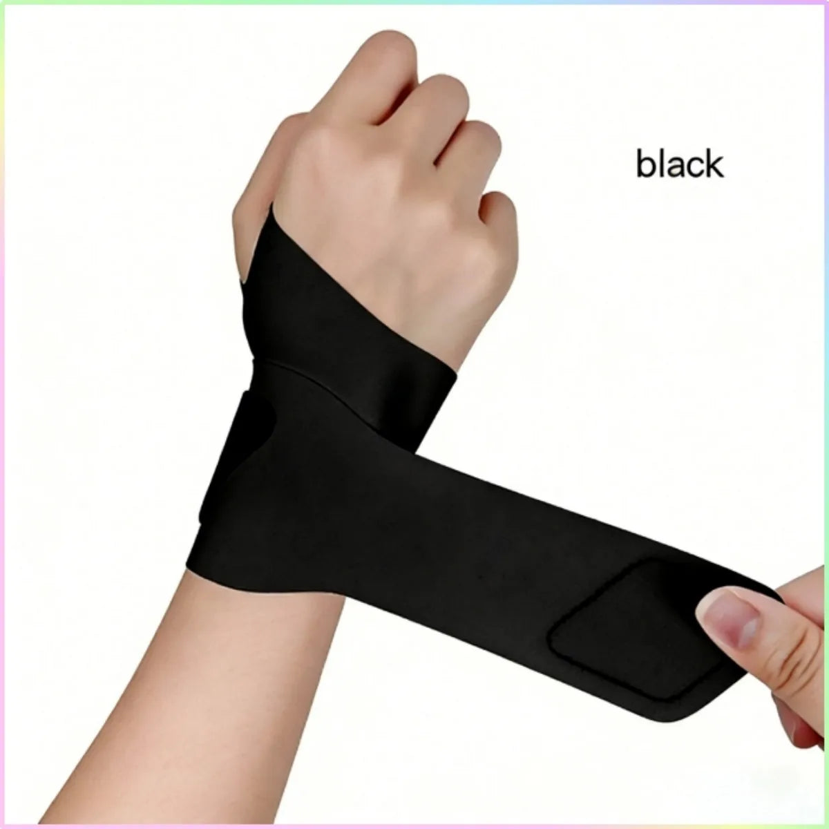 Ultra-thin Adjustable Wrist Strap – Breathable Support for Sprain, Arthritis & Tendonitis Pain Relief, Perfect for Fitness