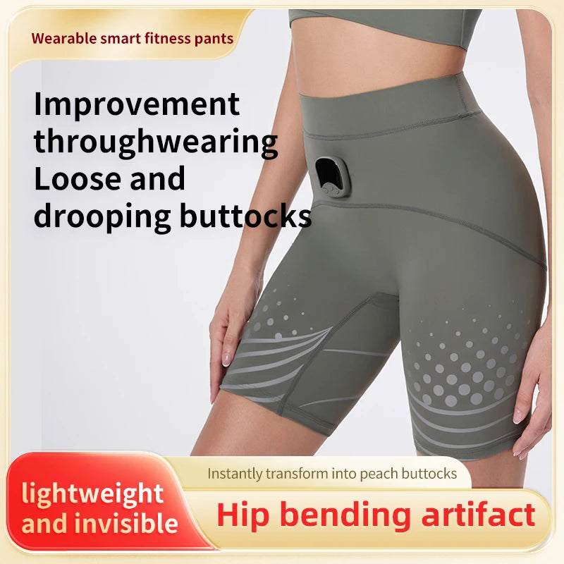 EMS Muscle Stimulator Smart Fitness Pant Hips Trainer Buttocks Massager Muscle Toner Help Lift Shape Tighten Butt Women Men