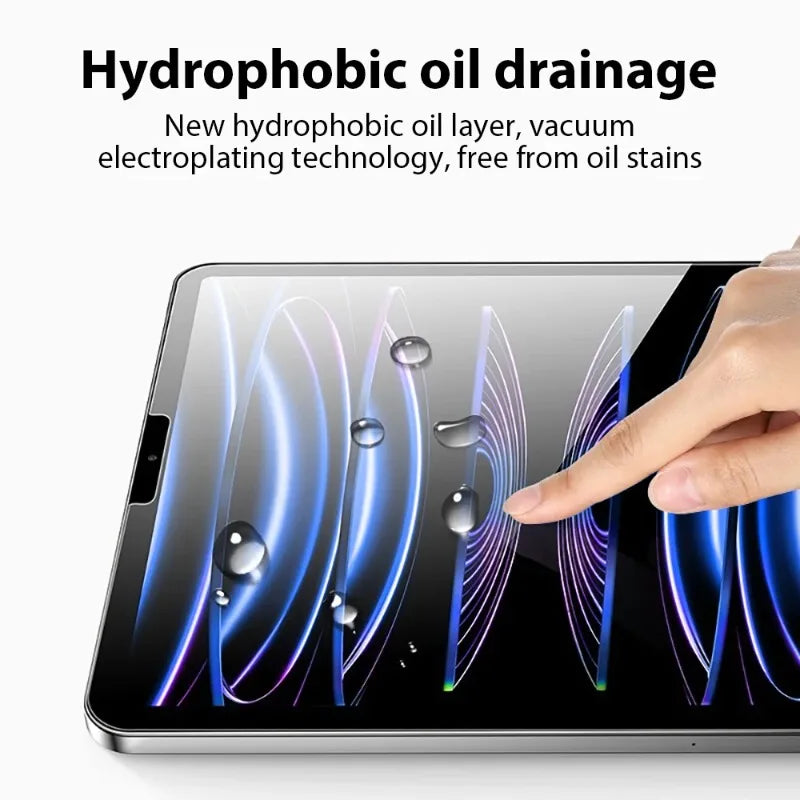 2PCS Tempered Glass For Ipad Pro11 13 2024 10th Gen 10.9 Screen Protector Pro3 4 5 6 12.9 Generacion Mini 2 3 4 5 6 Film