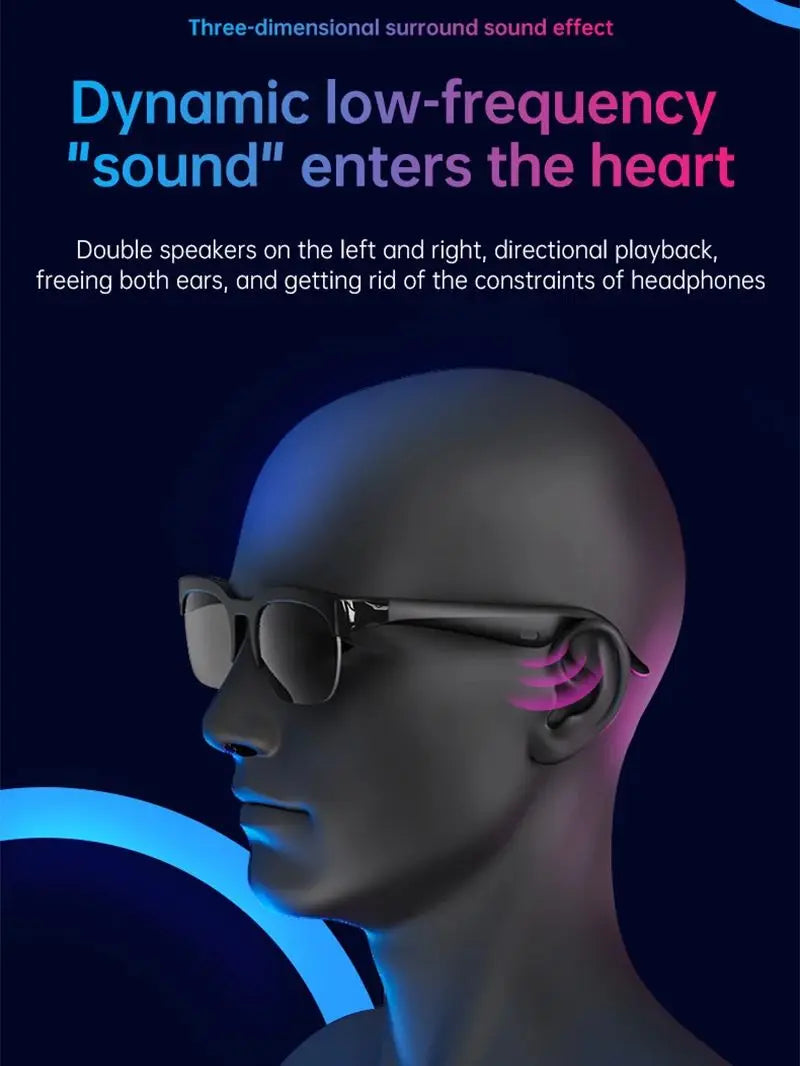 Bluetooth Audio Glasses – Black or White