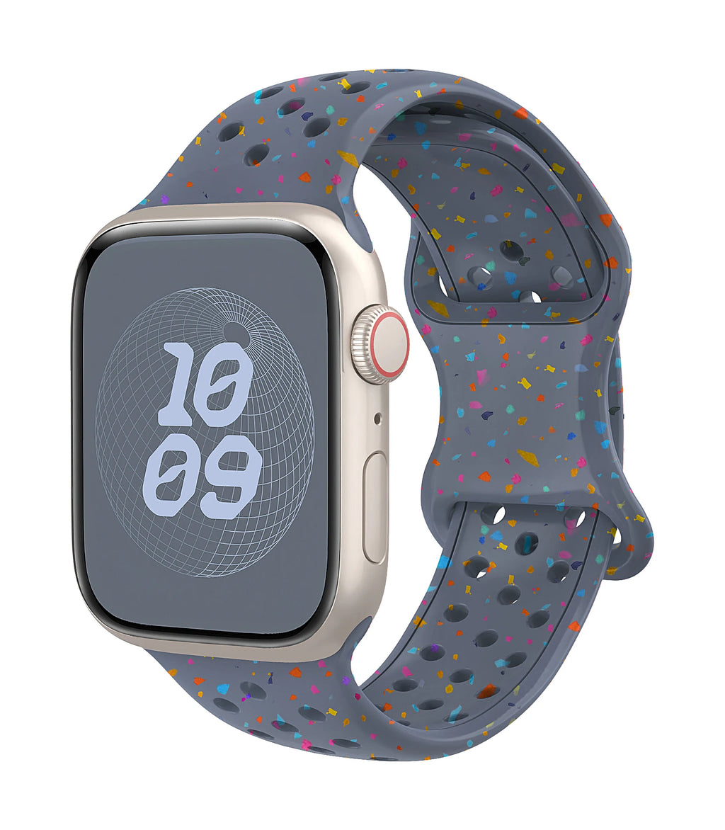 Silicone Strap for Apple watch band 40mm 41mm 45mm 44mm 46mm 49mm 42mm Breathable bracelet iwatch Series 11 10 9 8 SE 3 Ultra 2