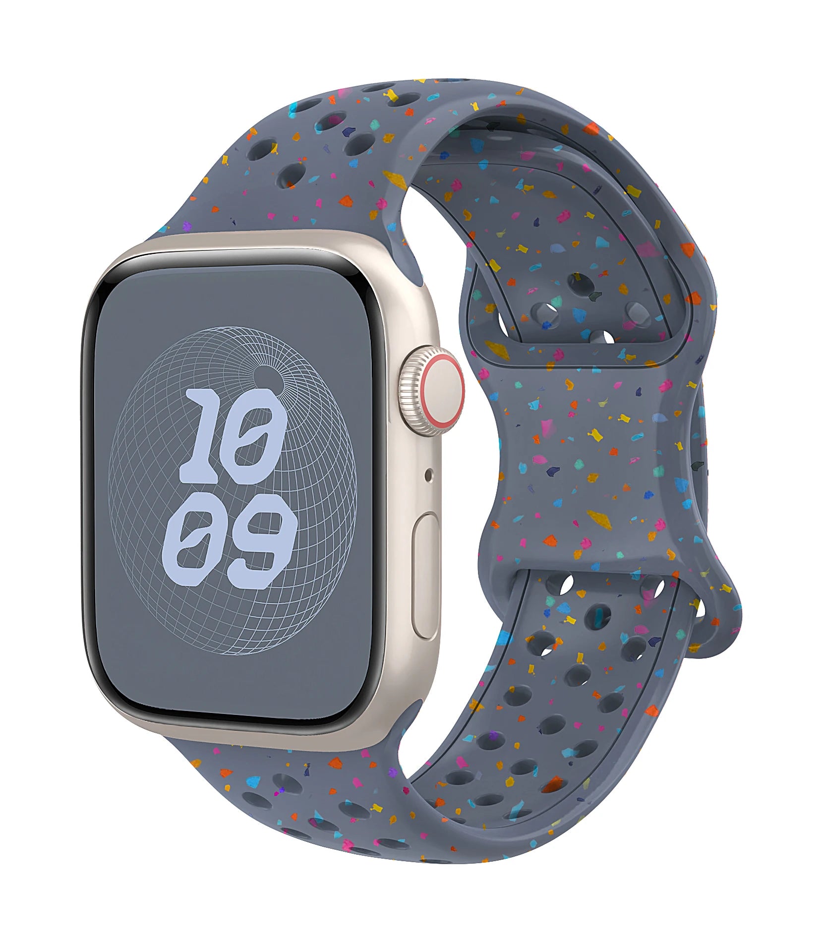 Silicone Strap for Apple watch band 40mm 41mm 45mm 44mm 46mm 49mm 42mm Breathable bracelet iwatch Series 11 10 9 8 SE 3 Ultra 2