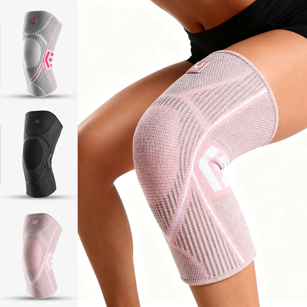 Professional Knee Support Compression Knee Sleeve Anti Slip Silicone Knee Braces for Knee Pain Meniscus Tear