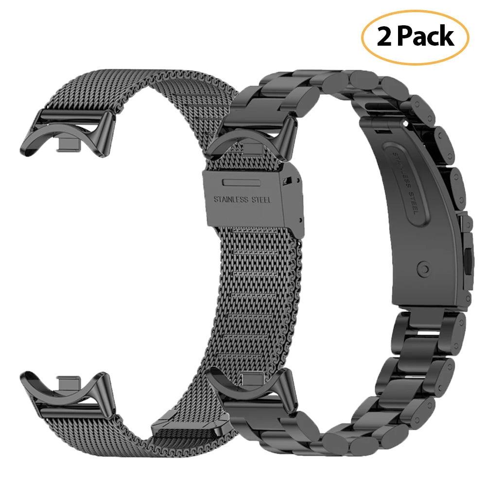 Stainless Steel Bracelet for Xiaomi mi band 10/9/8 Strap Replacement Correa for Miband 9 Bands for Xiaomi8 Watchbands Accesorios