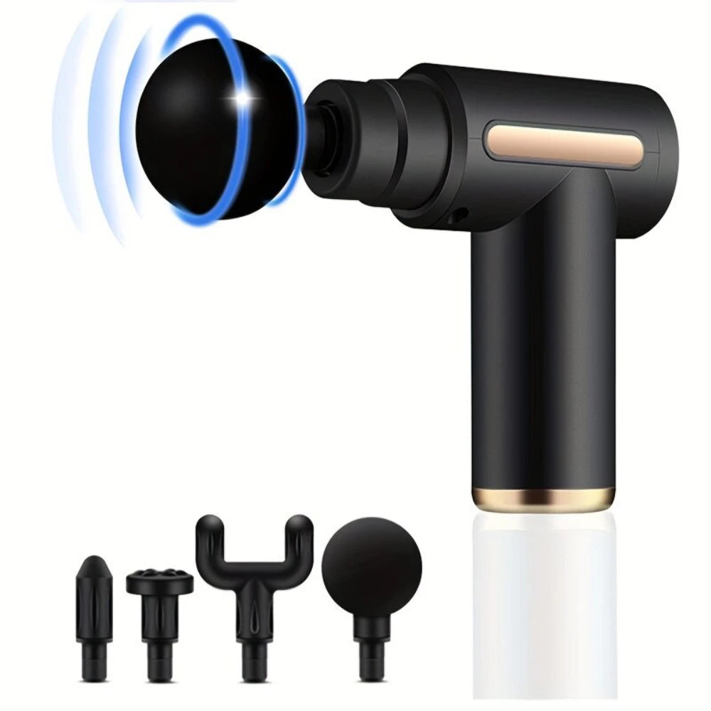 Clearance_Multifunctional fascia gun massager instrument portable muscle massage relaxation electric vibrating fascia gun_Contin