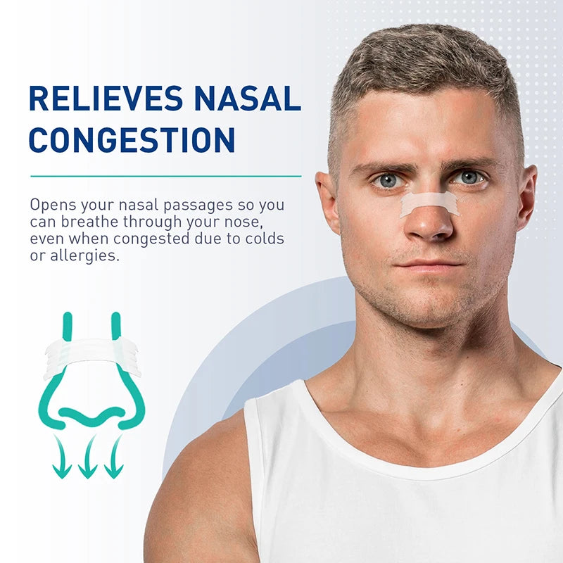 Extra Strength Sport Nasal Strips - Breathable Anti-Snoring Non-Invasive Sleep Aid for Adults And Children 30/90/150/300 PCS