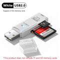 elough 2 in 1 TF SD Card Reader USB 3.0 USB 2.0 Memory Card Adapter Smart Cardreader Convertor for PC Laptop Accessories