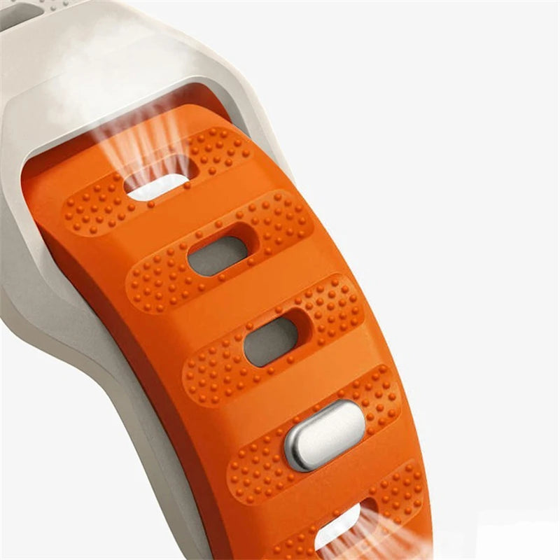 22mm 20mm Silicone Band For Huawei Watch 5/4/3/GT3-4-5-6 Pro 46mm Amazfit GTR 4/GTS 4 Breathable Belt Galaxy Watch 7/6/5/4 strap