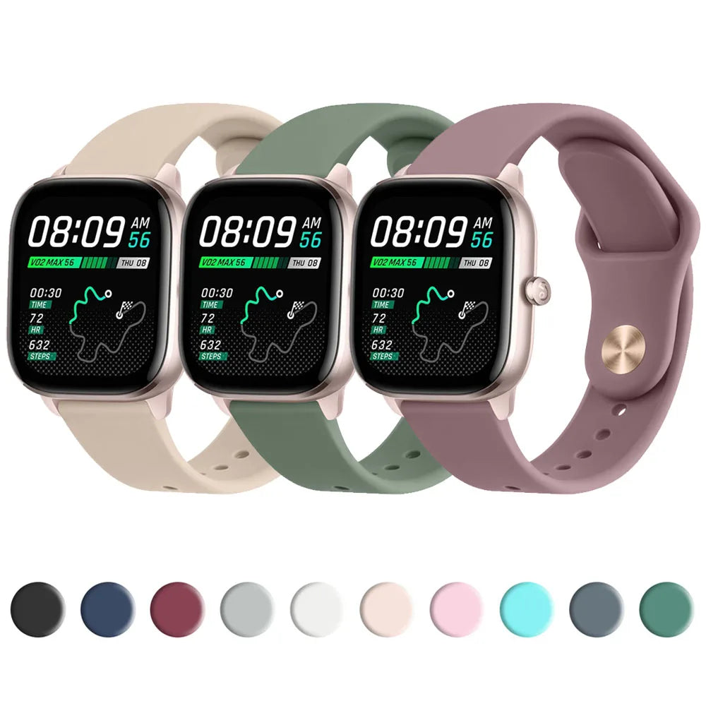 Band For Amazfit GTS 2 4 Mini/GTS 3/GTS 2/GTS 2e /Bip 3 Pro/Bip U Pro/Bip S Lite Strap For Amazfit GTR 3 Pro/GTR 2 4 Bracelet