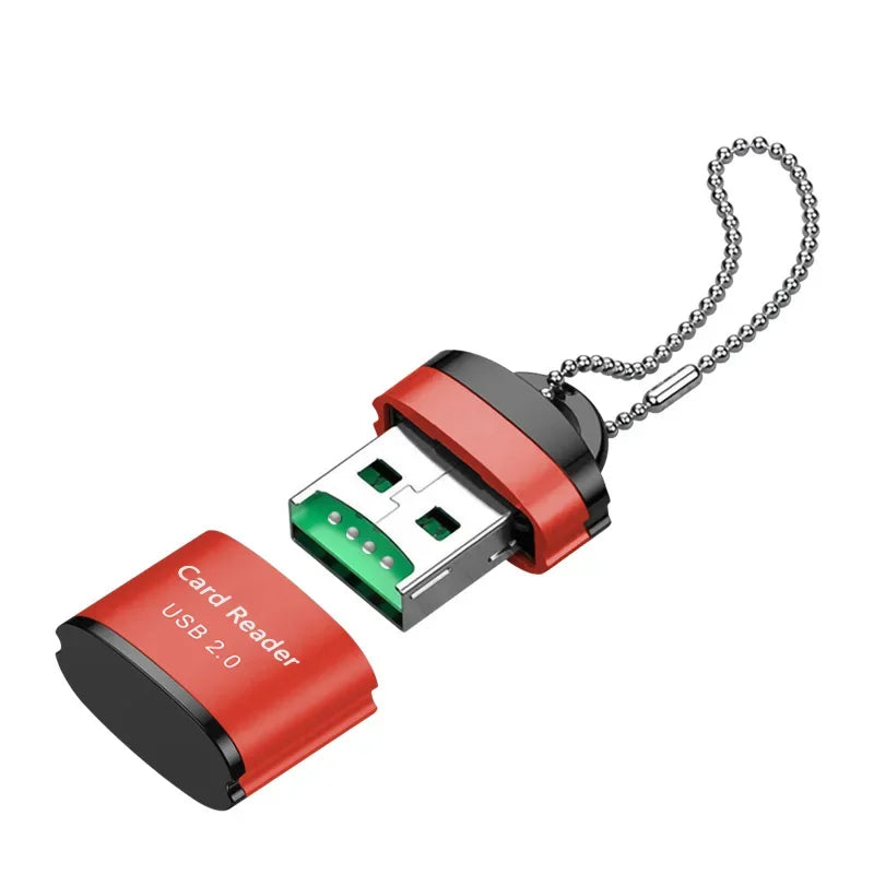 For USB Micro SD/TF Card Reader USB 2.0 Mini Mobile Phone Memory Card Reader High Speed USB Adapter For Laptop Accessories