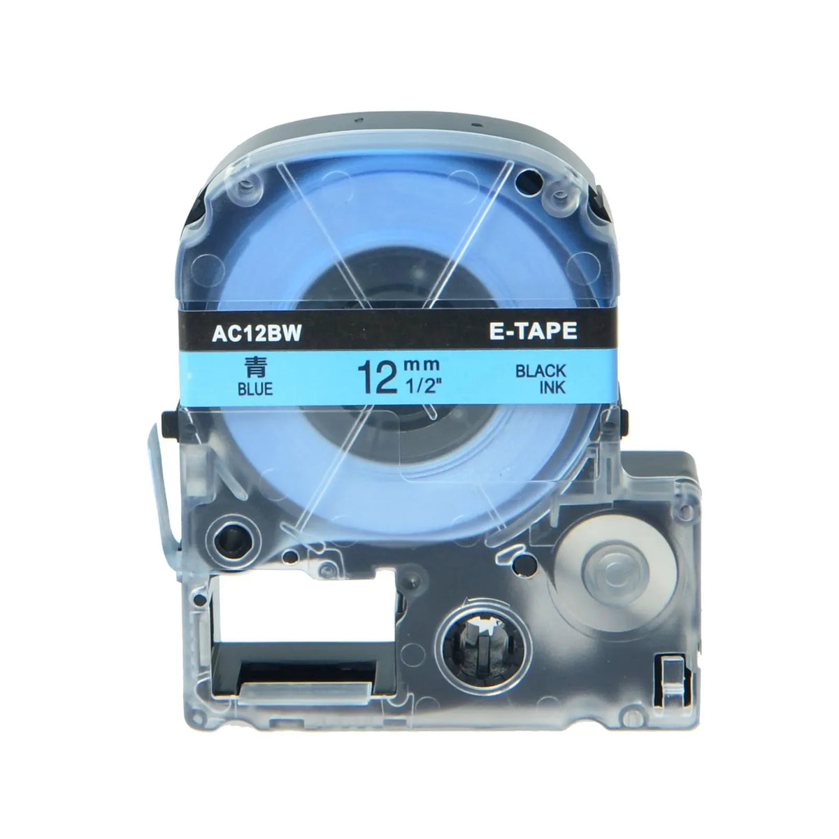 1PK 9/12/18/24mm Label Tape SS12KW SS18KW 24KW Labeling Ribbon Compatible for Epson LW-400 LW-300 LW-700 LC-4WBN9 Label Printer