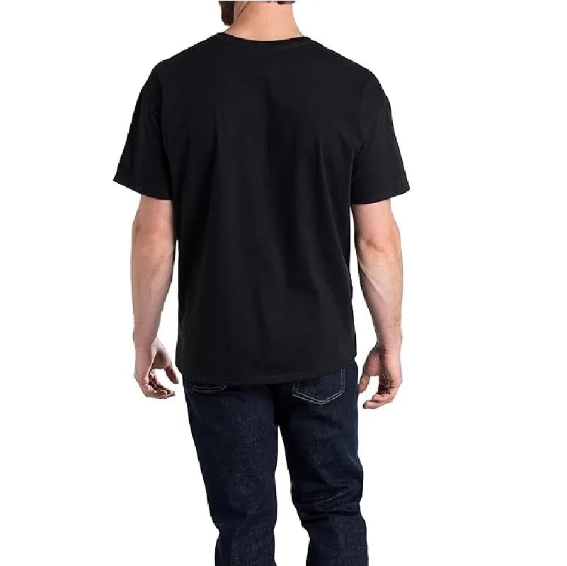 10pcs Mens Classic Crew Neck T-Shirts Soft Cotton Blend Short Sleeve Tee Machine Washable Casual Wear & Everyday Comfort