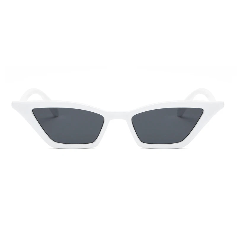 Protective Glasses Cat Eye Sunglasses Women Narrow Frame Design Sun Glasses Multi Color Frames Shades Ladies Sunglass UV400