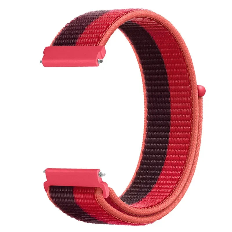 Nylon Loop For Garmin Forerunner 965 255 265 745 Bracelet For Garmin Vivoactive 6 5 4 3/Venu 2 3/Active/Chronos 22mm 20mm Strap