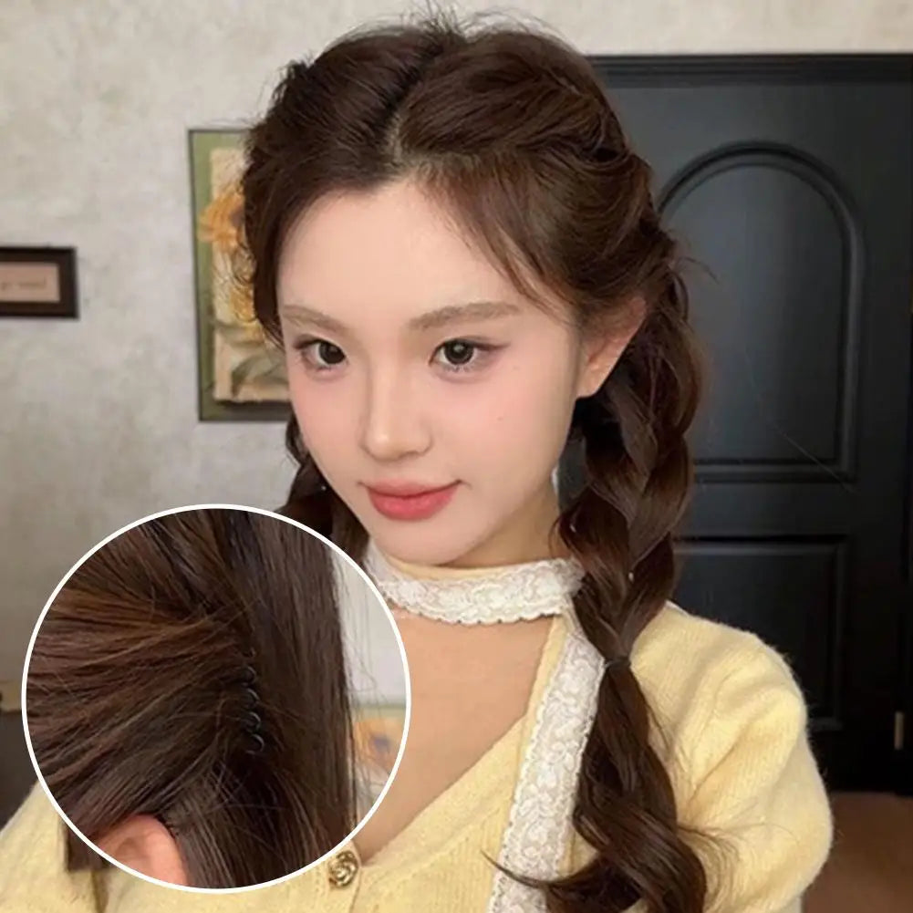 10/20pcs Invisible Broken Hair Hairpin Styling Accessories Bang Fixed Insert Comb Women Adult Tiara Tools Roll Curve Needle Gift