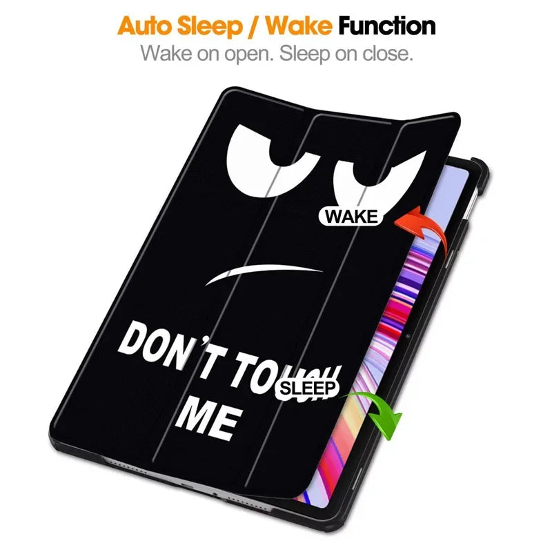 2024 Tablet Case For Xiaomi Redmi Pad Pro 12.1 inch Tri-Folding Stand Smart Leather Cover For Redmi Pad Pro 12.1" Funde tablets