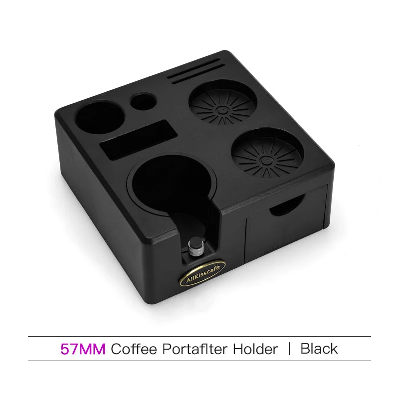 AliKisscafe Coffee Tamping Station Portafialter Holder 51mm 54mm 57 58mm For Delonghi Breville Espresso Accessory Barista Tools