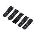 5pcs Pant Extender Belt Unisex Waist Band Tight Trousers Jeans Skirts Maternity Button Hooks Garment DIY Sewing Supplies