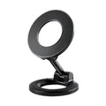 1 PC Portable Foldable Magnetic Phone Holder 360° Rotating Double-Sided Car Mount with Double Magnetic Absorption Mobile Stand