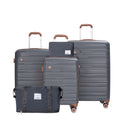 Luggage Sets 5 Piece, Suitcases with Double Spinner Wheels and TSA Lock, Hardcase 3 Set Luggage with Travel Duffle Bag