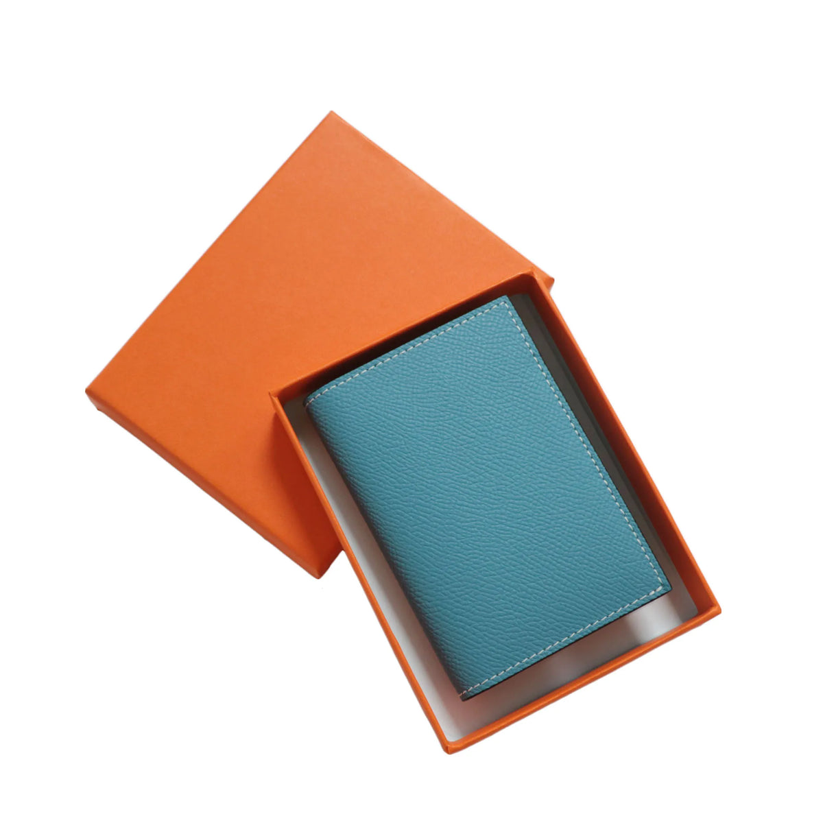 Genuine Leather Credit Card Holder for Women And Men with Free Embossing Personalized High-Quality Protective Bank Card Case