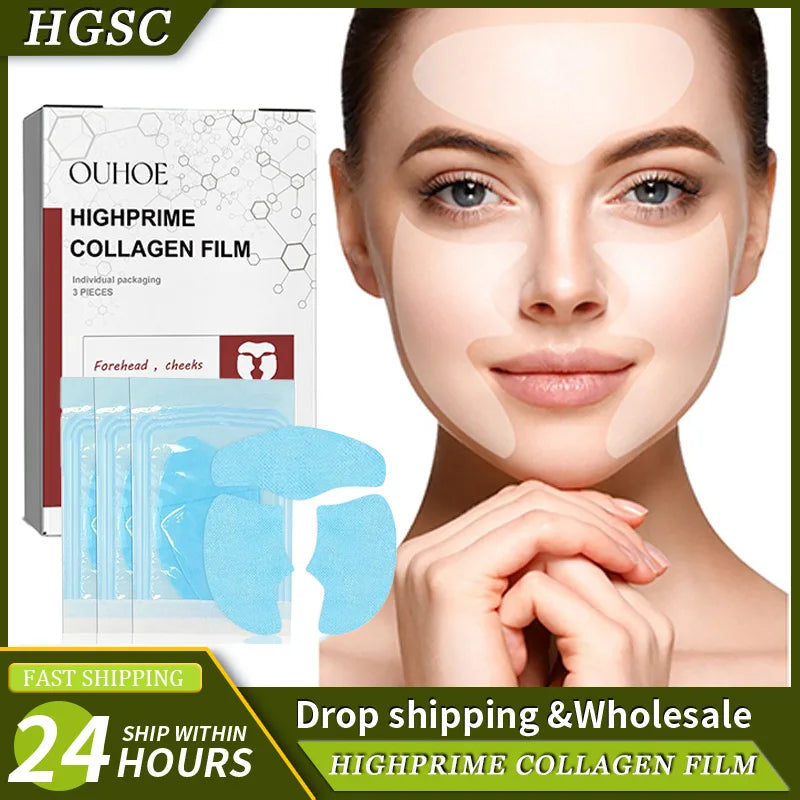 Collagen Membrane Lightens Wrinkles, Bags, Dark Circles, Firming Skin, Plump And Moisturizing Eye Rejuvenation Membrane